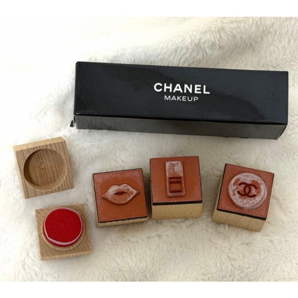 Chanel Makeup Rubber Stamp Set – Rare Collector’s Item – New in Box